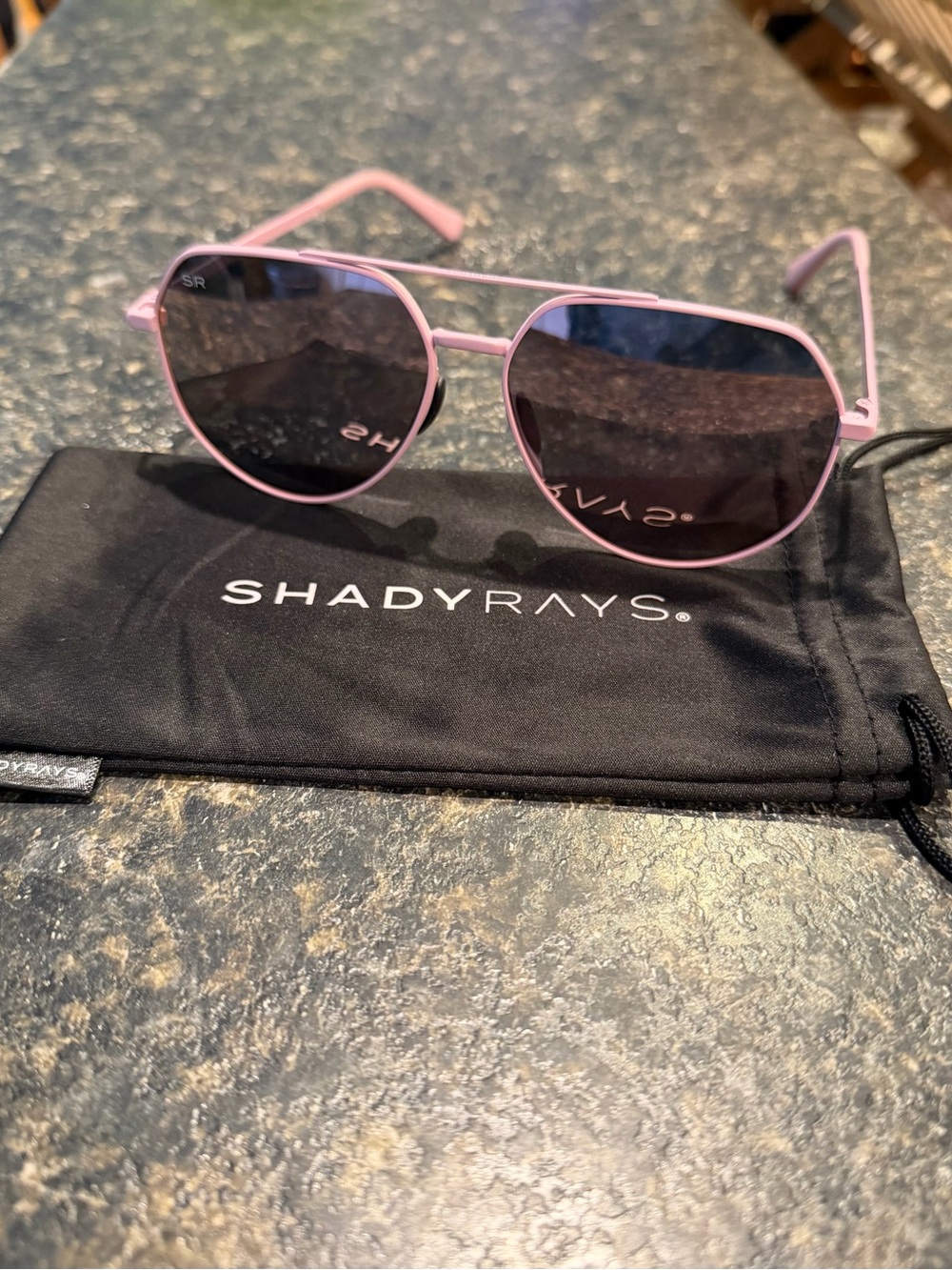 Shady Rays Aviator Hex Sunglasses for Women